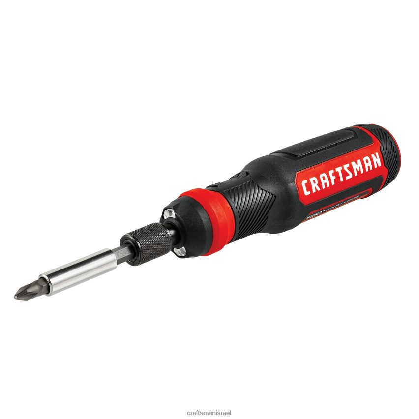 CRAFTSMAN כלי עבודה חשמליים מברג אלחוטי 4 וולט מקסימום 1/4 אינץ' (סוללה אחת כלולה ומטען כלול) 664RTT151