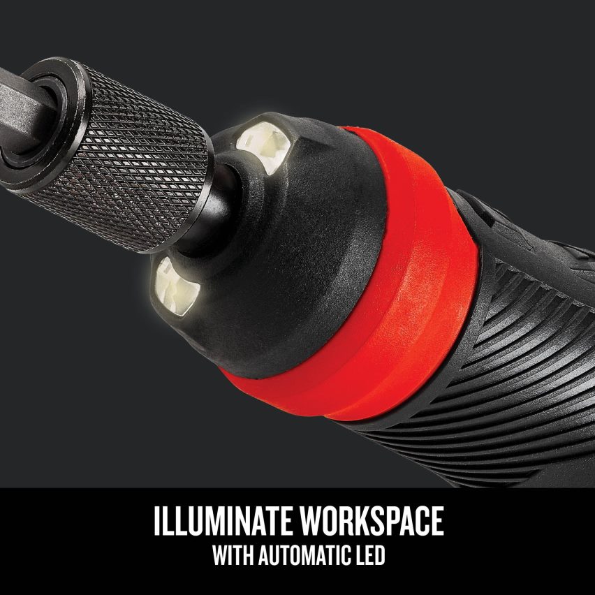 CRAFTSMAN כלי עבודה חשמליים מברג אלחוטי 4 וולט מקסימום 1/4 אינץ' (סוללה אחת כלולה ומטען כלול) 664RTT151