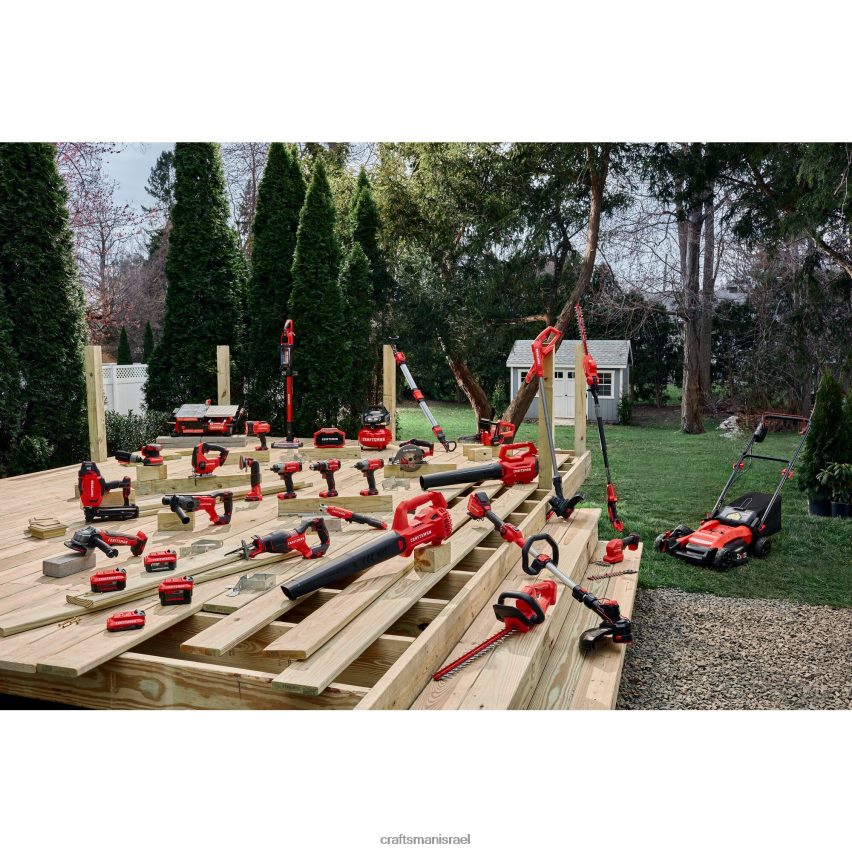 CRAFTSMAN כלי עבודה חשמליים ערכה משולבת לכלי חשמל עם 4 כלים עם מארז רך (2 סוללות כלולות ומטען כלול) 664RTT25