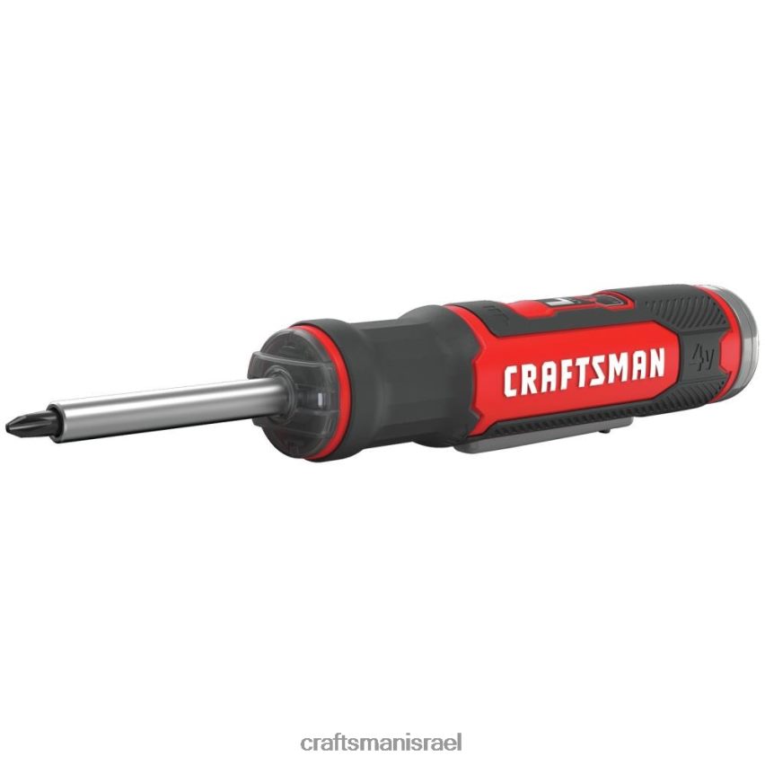 CRAFTSMAN כלי עבודה חשמליים מברג אלחוטי 4 וולט 3/8 אינץ' (סוללה אחת כלולה ומטען כלול) 664RTT156