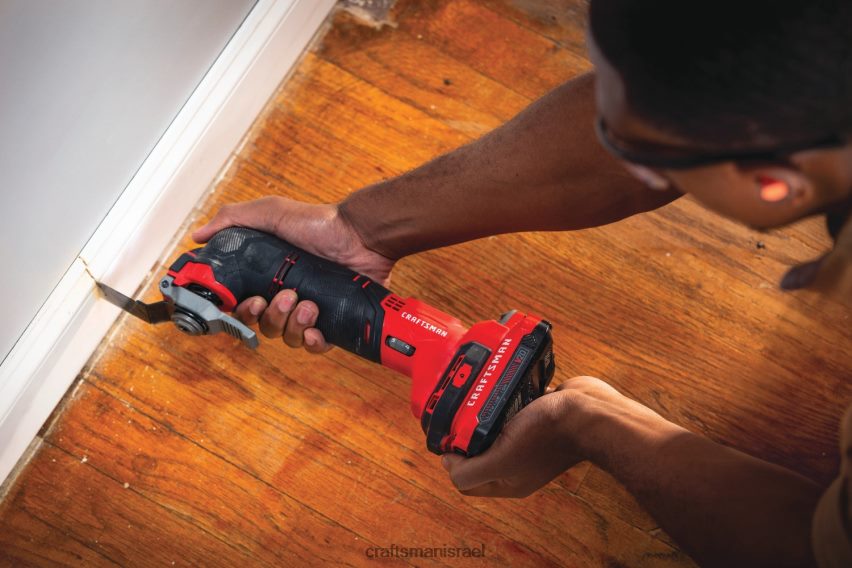 CRAFTSMAN כלי עבודה חשמליים v20 אלחוטי 20 וולט מהירות משתנה מקסימלית ערכת כלים מתנדנדת 11 חלקים עם מארז רך (סוללה אחת כלולה) 664RTT99