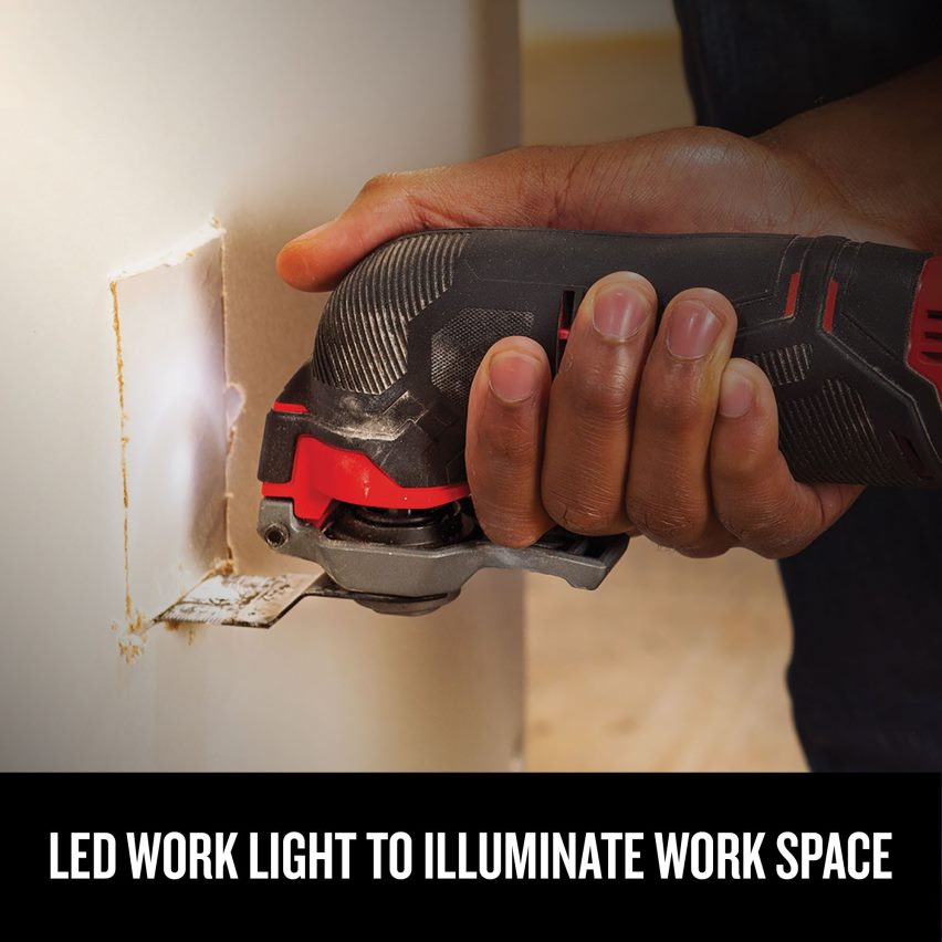 CRAFTSMAN כלי עבודה חשמליים v20 אלחוטי 20 וולט מהירות משתנה מקסימלית ערכת כלים מתנדנדת 11 חלקים עם מארז רך (סוללה אחת כלולה) 664RTT99