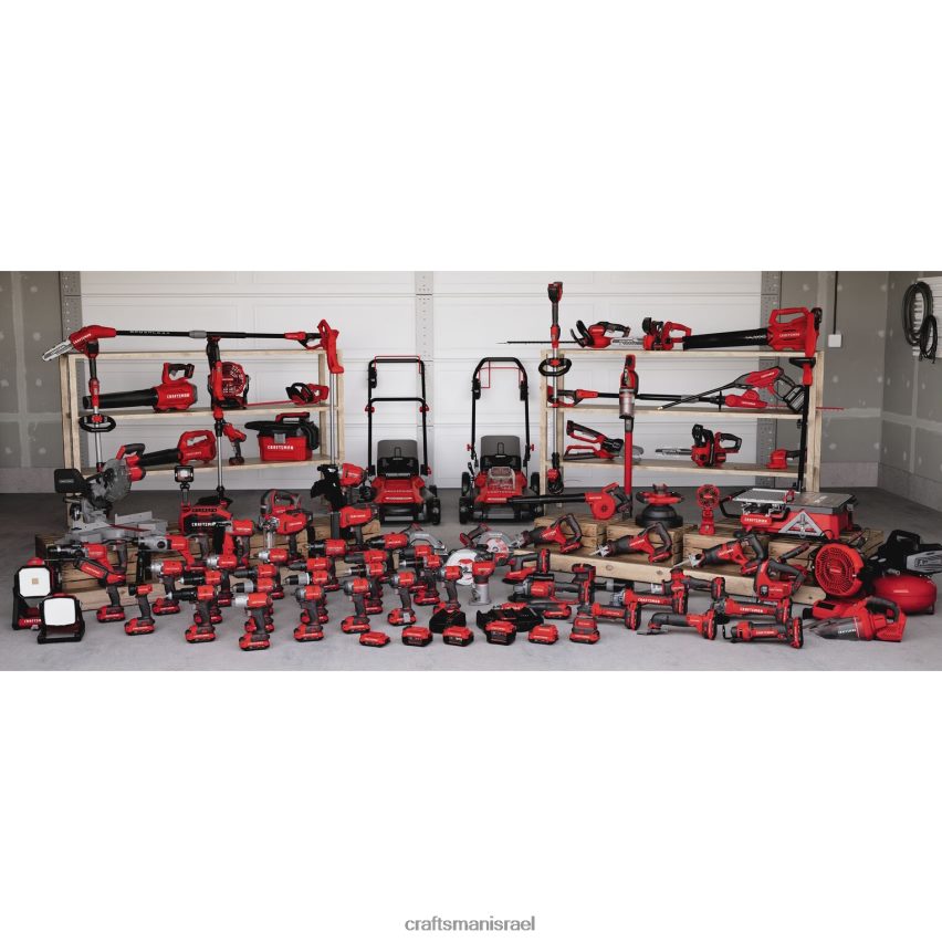 CRAFTSMAN כלי עבודה חשמליים v20 20 וולט מקסימום מקדחה אלחוטית 1/2 אינץ' (כולל סוללה אחת, מטען כלול) 664RTT148