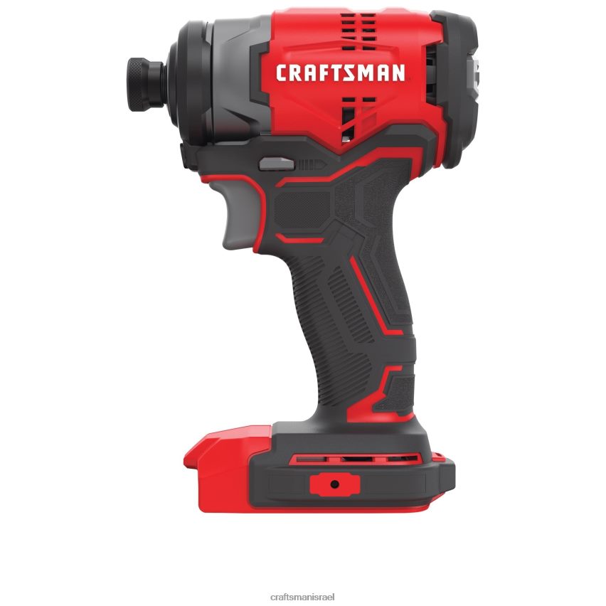 CRAFTSMAN כלי עבודה חשמליים v20 20 וולט מקסימום 1/4 אינץ' מתקן אימפקט אלחוטי ללא מברשות 664RTT115