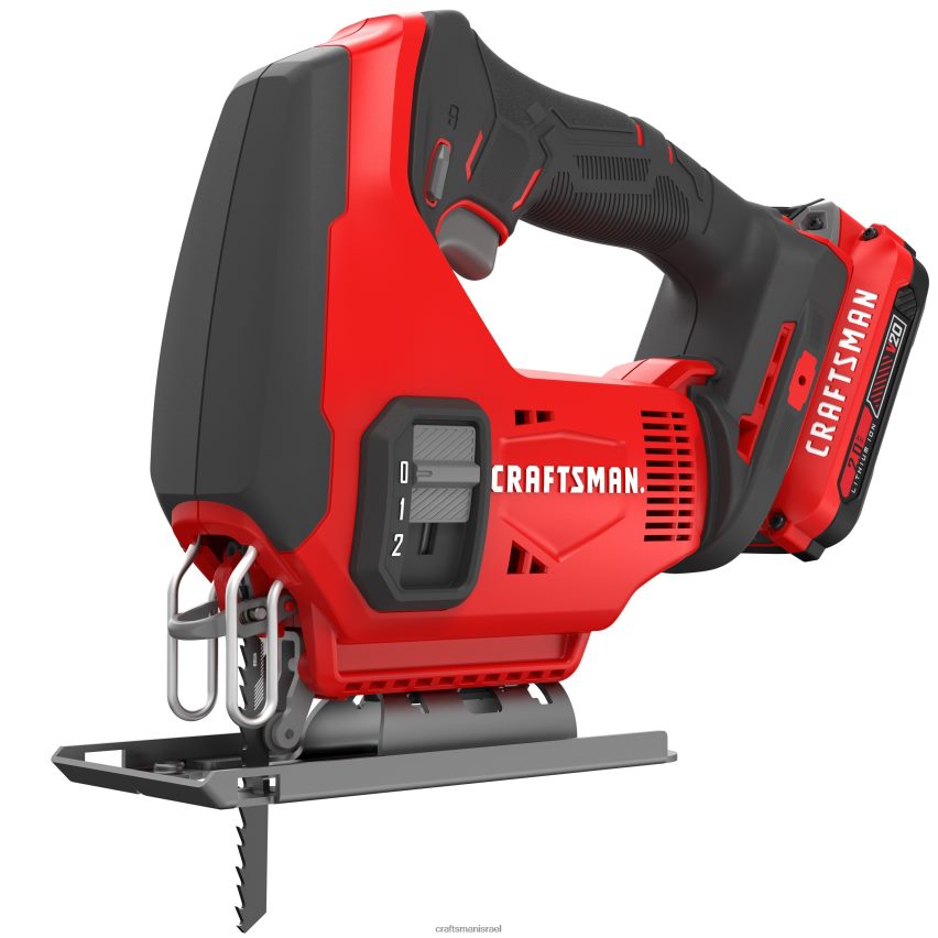 CRAFTSMAN כלי עבודה חשמליים v20 20 וולט מהירות משתנה מקסימלית פאזל אלחוטי ללא מפתח (מטען כלול וסוללה כלולה) 664RTT129