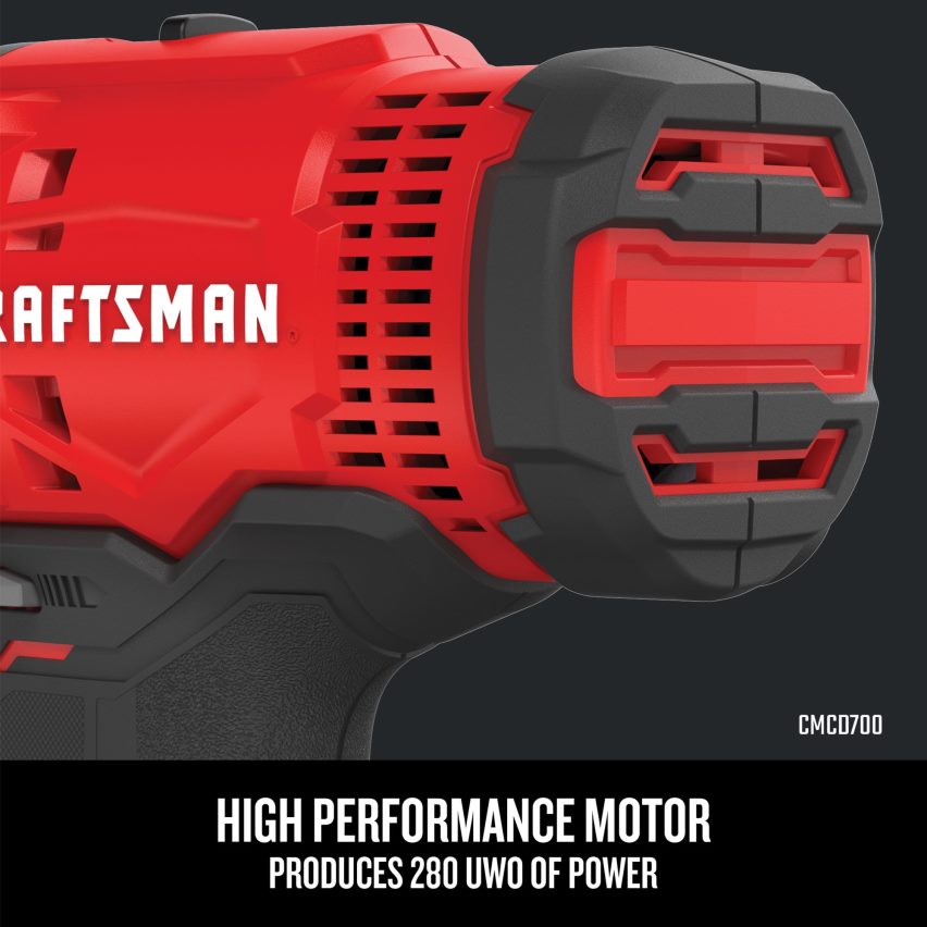 CRAFTSMAN כלי עבודה חשמליים ערכה משולבת לכלים חשמליים v20* עם 2 כלים עם מארז רך (2 סוללות כלולות ומטען כלול) ומסור דודי אלחוטי V20* במהירות משתנה 664RTT65