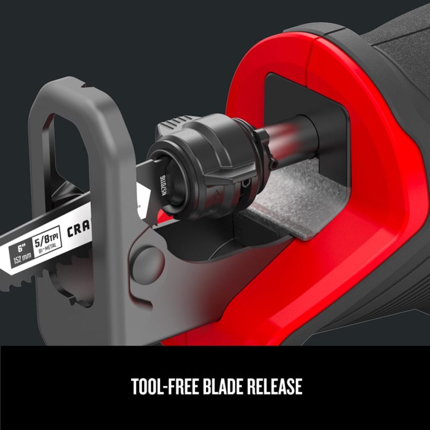 CRAFTSMAN כלי עבודה חשמליים ערכה משולבת לכלים חשמליים v20* עם 2 כלים עם מארז רך (2 סוללות כלולות ומטען כלול) ומסור דודי אלחוטי V20* במהירות משתנה 664RTT65