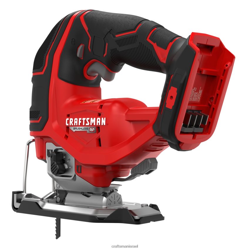 CRAFTSMAN כלי עבודה חשמליים v20 rp 20 וולט מקסימום ללא מברשות במהירות משתנה פאזל אלחוטי ללא מפתח (כלי חשוף) 664RTT8