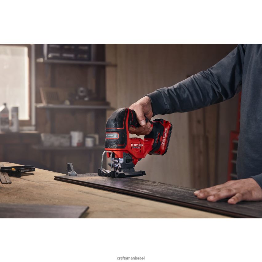 CRAFTSMAN כלי עבודה חשמליים v20 rp 20 וולט מקסימום ללא מברשות במהירות משתנה פאזל אלחוטי ללא מפתח (כלי חשוף) 664RTT8